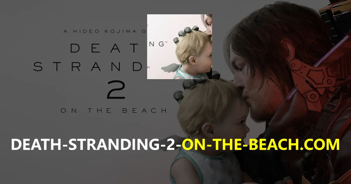death stranding 2 on the beach